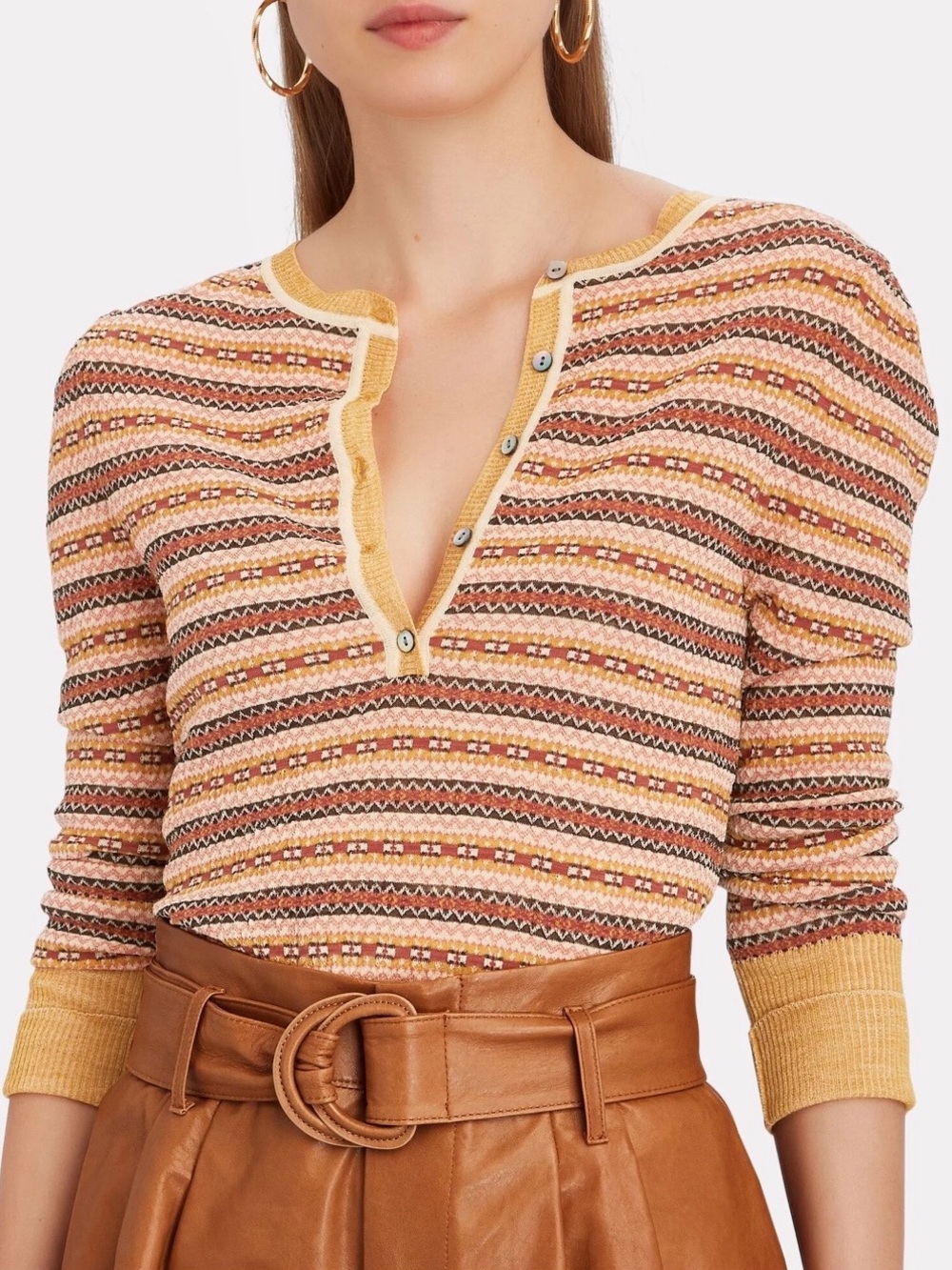 Ulla Johnson Robin Henley, Sz Medium, MSRP $295